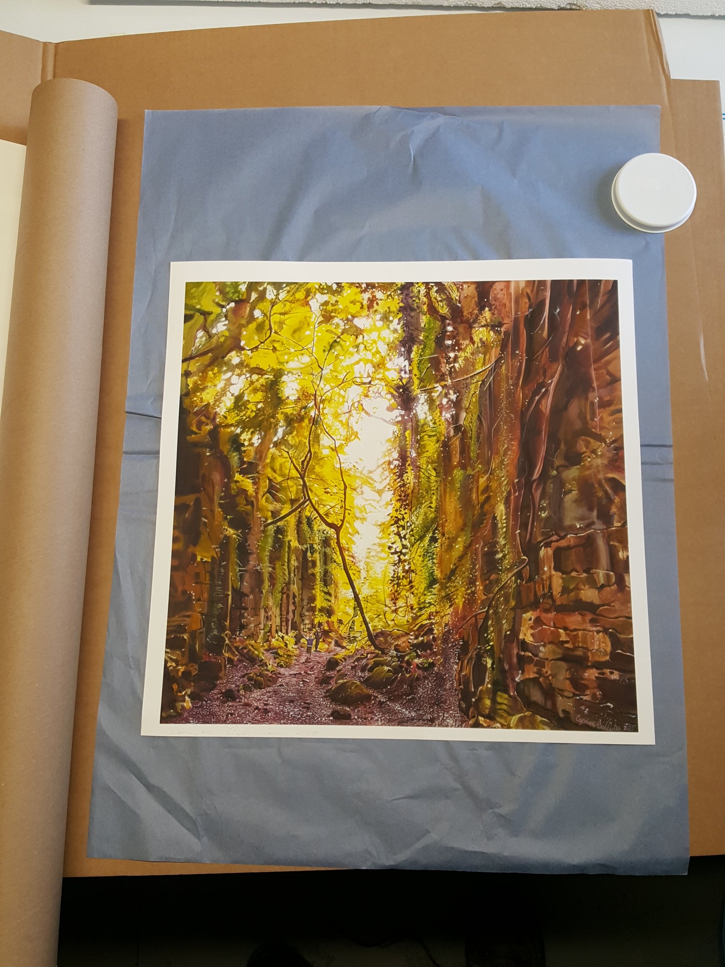 ' The Glen Strandhill ' - Co. Sligo , Ireland -Giclée art print.