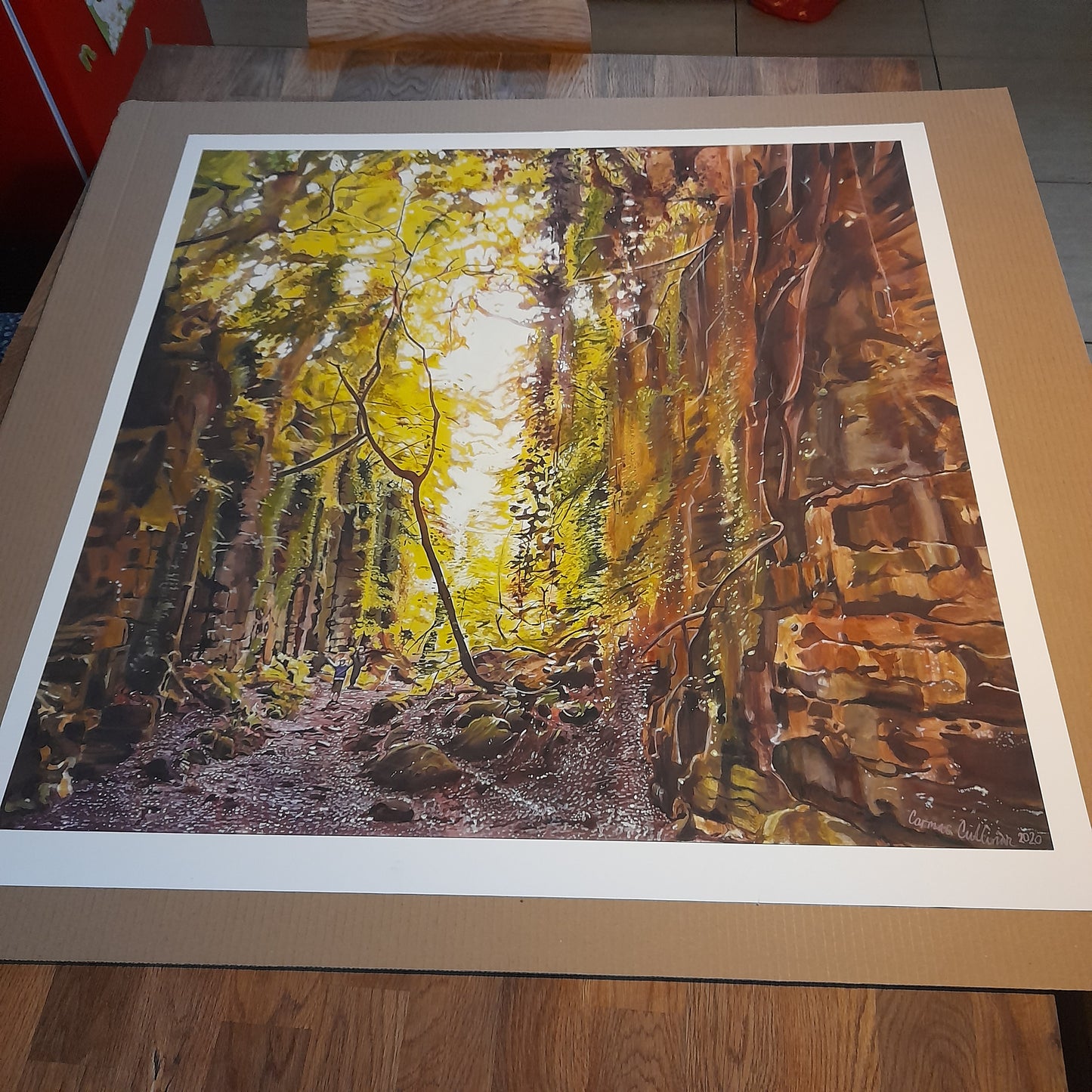 ' The Glen Strandhill ' - Co. Sligo , Ireland -Giclée art print.