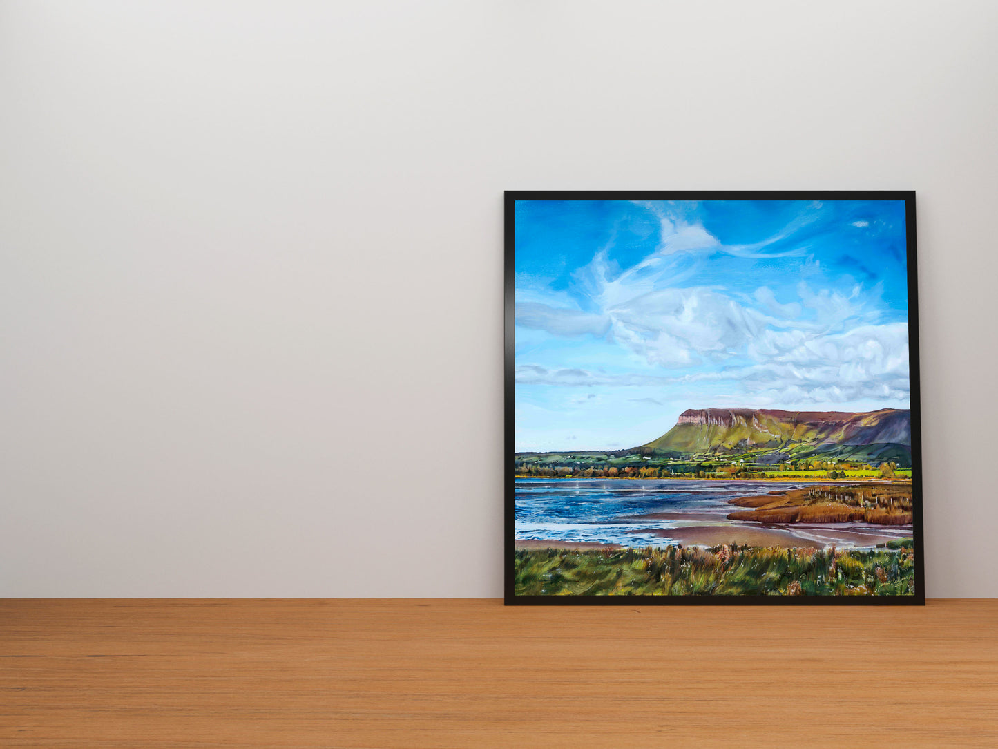 'Benbulben from Kintogher' - Co. Sligo , Ireland . Giclee print.