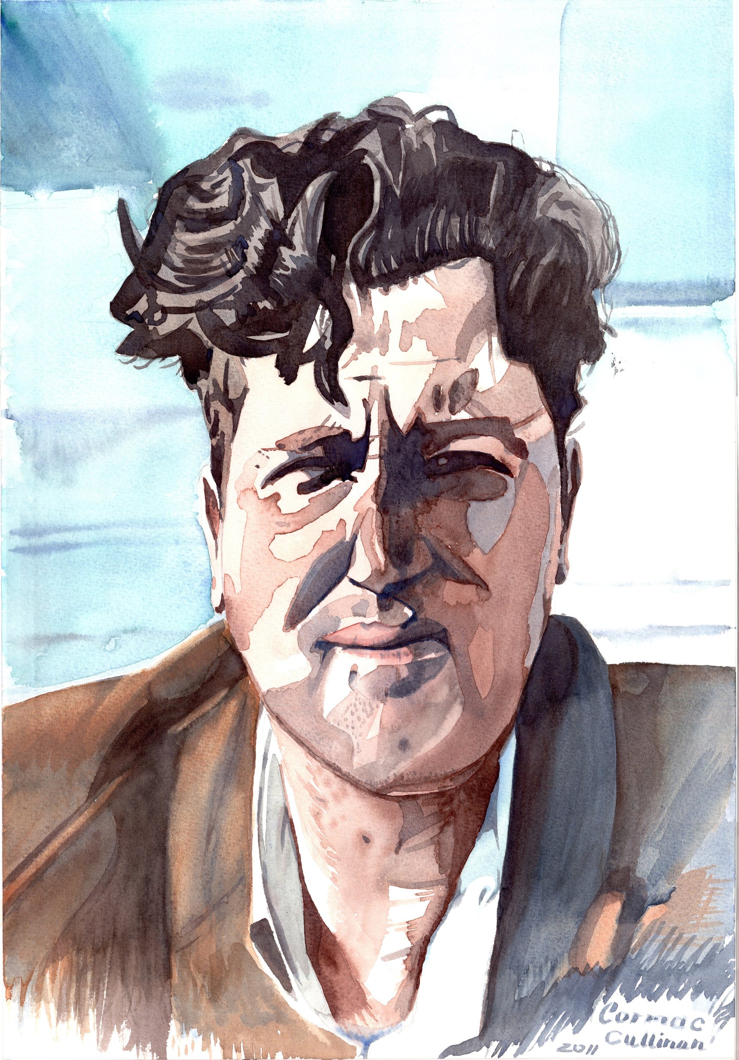 Brendan Behan - Giclée Print on fine art paper- 2 sizes.